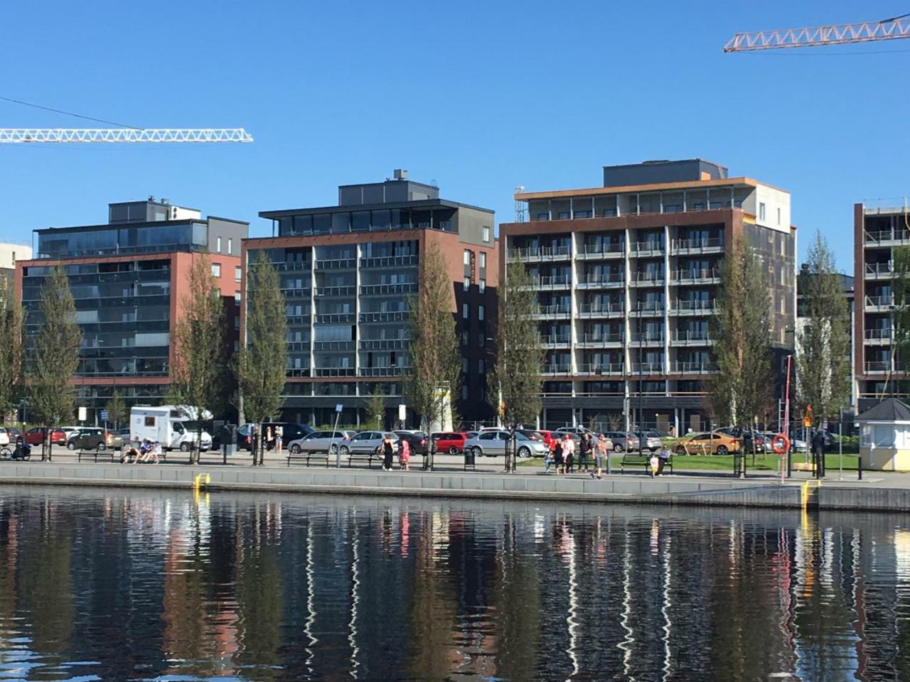 Sonaatti Studio - best lake view Jyväskylä Buitenkant foto