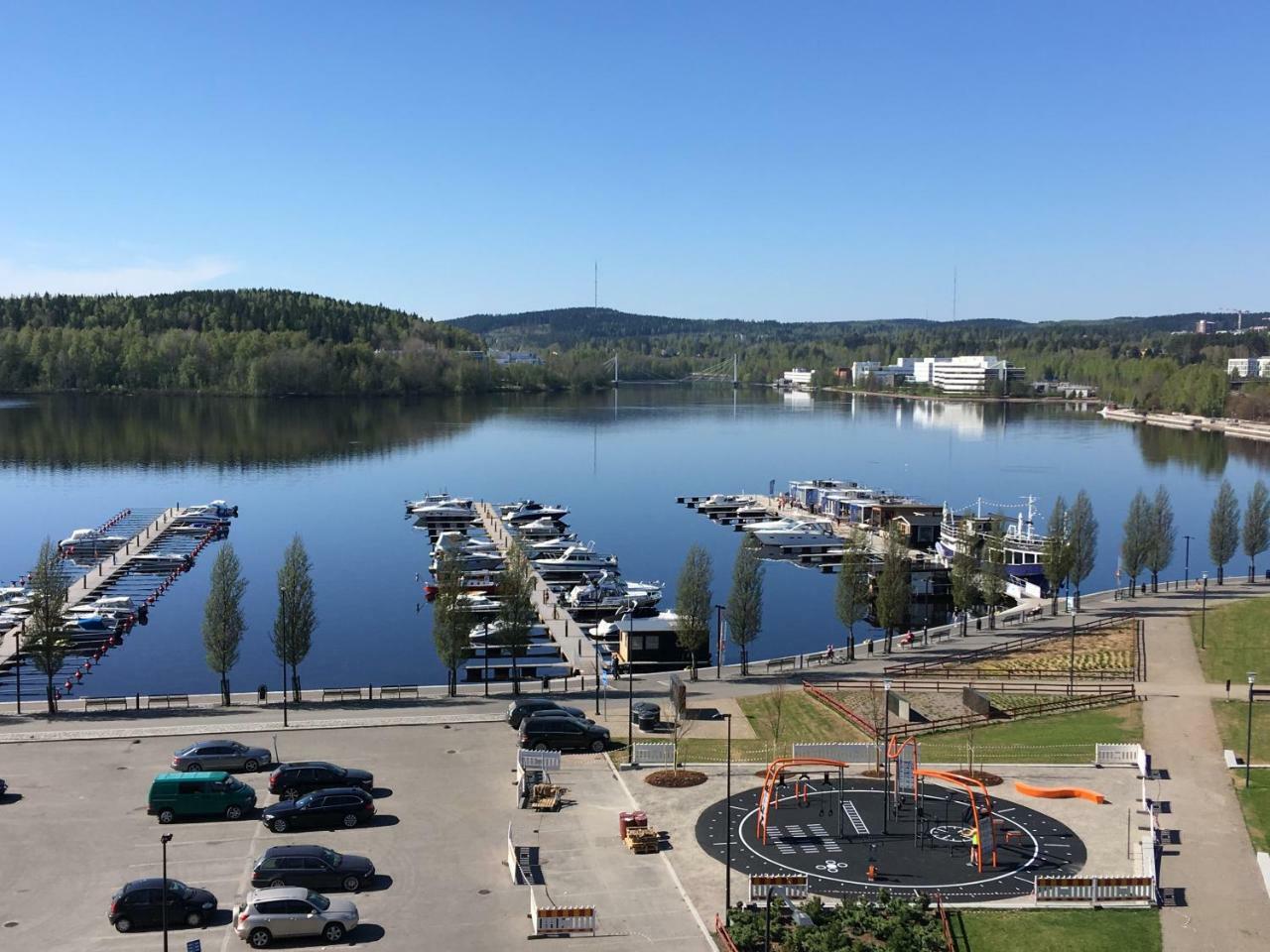 Sonaatti Studio - best lake view Jyväskylä Buitenkant foto